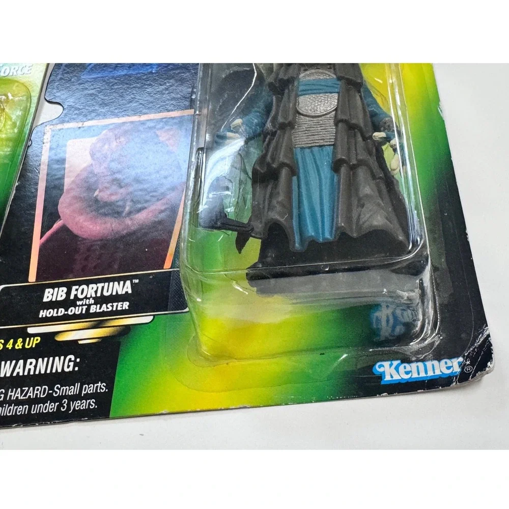 Star Wars  Power of the Force Han Solo iEndor Gear & Bib Fortuna Action Figures